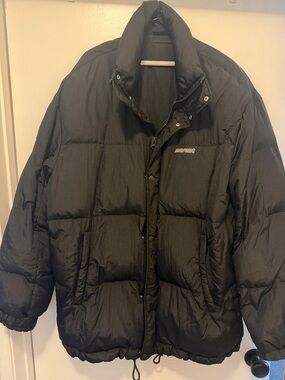 Black Puffer Jacket - Isabel Marant